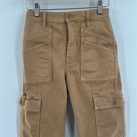 Madewell The Garment-Dyed '90s Straight Cargo Pant Sand Dune 23 - Picture 5 of 8